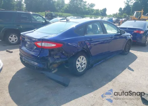 2013 Ford Fusion S z USA, uszkodzony, nr VIN 3FA6P0G71DR252795